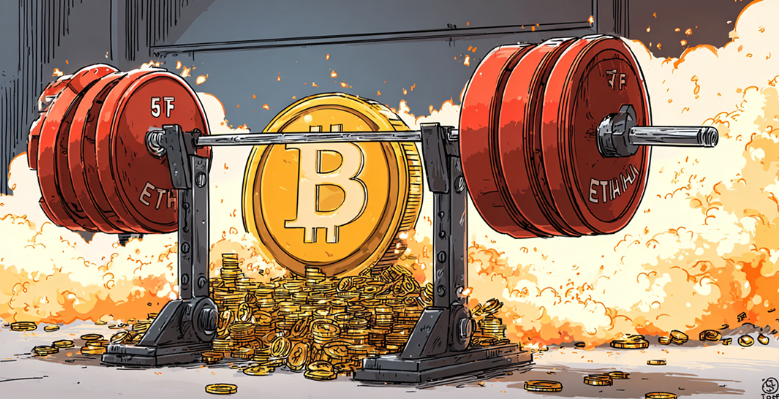 随着ETF流入激增，比特币杠杆率创5年新高